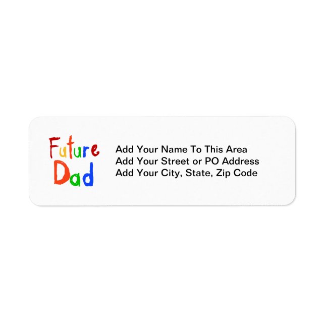 Kid Text Future Dad T-shirts and Gifts (Front)