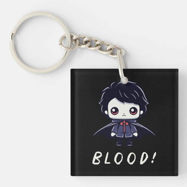 Kid Vampire Keychain (Front)