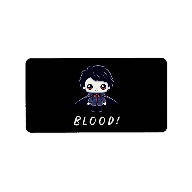 Kid Vampire Label (Front)