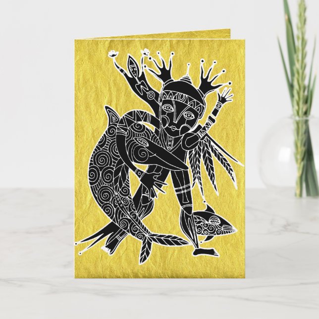 kidchina greetings card (Front)