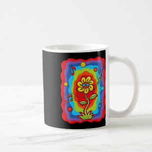 Kidcore Aesthetic Dancing Sunflower Lover Retro 80 Coffee Mug