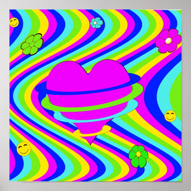 Kidcore Square Poster (Front)