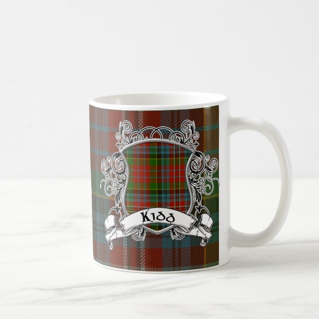 Kidd Tartan Shield Coffee Mug (Right)