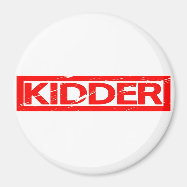 Kidder Stamp Magnet (Front)