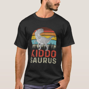 Kiddosaurus T Rex Dinosaur Family Matching Men Wom T-Shirt