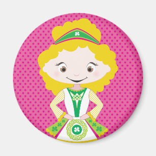 KIDLETS :: irish dancer blonde Magnet