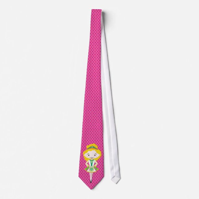 KIDLETS :: irish dancer blonde Tie (Front)