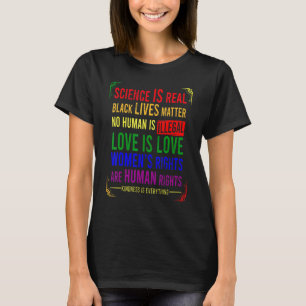 Kidness Is Everything Pride Science Real Lgbt Love T-Shirt