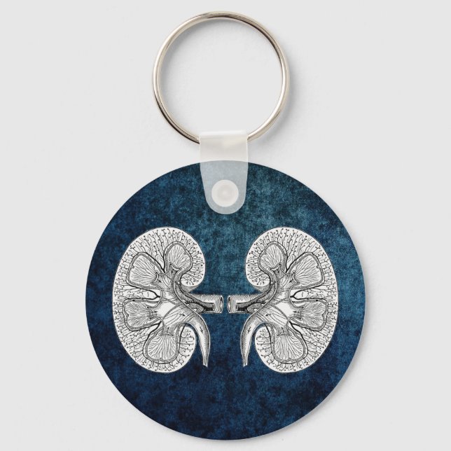 KIDNEY 2 DRAWING KEYCHAIN (Front)