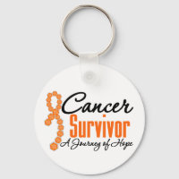 Kidney Cancer Survivor Journey Orange Ribbon