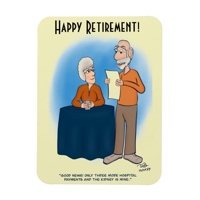 Kidney Card Flexible Magnet (Vertical)