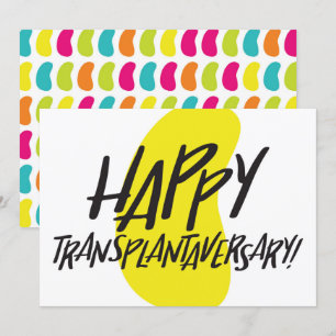 Kidney  Carte recto verso Transplantaversary
