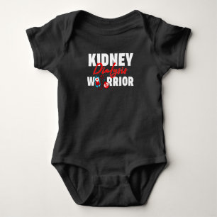 Kidney Dialysis Warrior Kidney Recipient Matching Baby Bodysuit