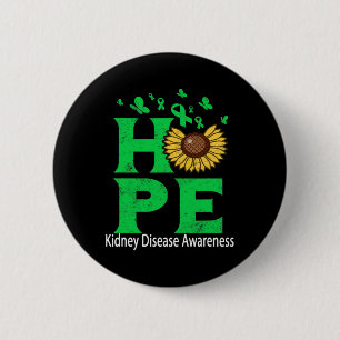 Kidney Disease Awareness  2 Inch Round Button