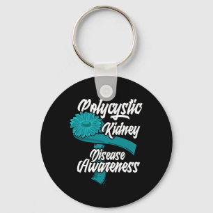 Kidney Disease Awareness 5 Keychain