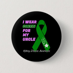 Kidney Disease Awareness Dialysis Transplant Patie 2 Inch Round Button