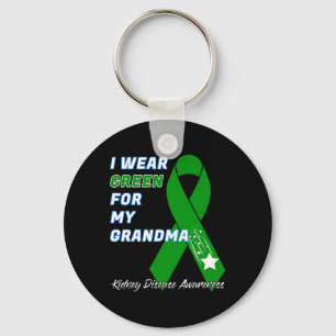 Kidney Disease Awareness Dialysis Transplant Patie Keychain