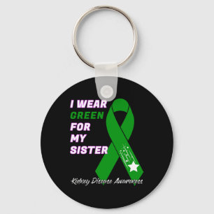 Kidney Disease Awareness Dialysis Transplant Patie Keychain