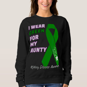 Kidney Disease Awareness Dialysis Transplant Patie Sweatshirt