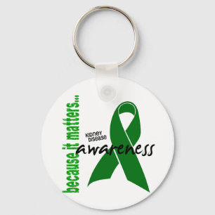 Kidney Disease Awareness Keychain