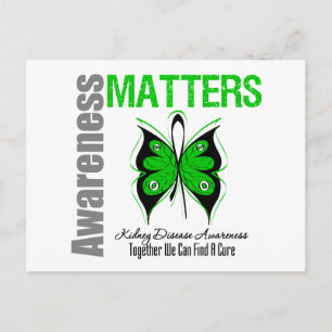 Kidney Disease Awareness Matters Postcard