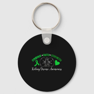 Kidney disease awareness month kidney disease keychain