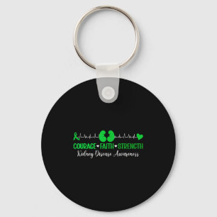 Kidney disease awareness month kidney disease keychain