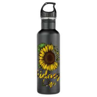Kidney Disease Awareness Nephrology Dialysis Squad 710 Ml Water Bottle