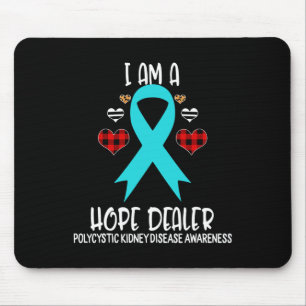 Kidney Disease Awareness Ribbon I Am A Hope Deale  Mouse Pad