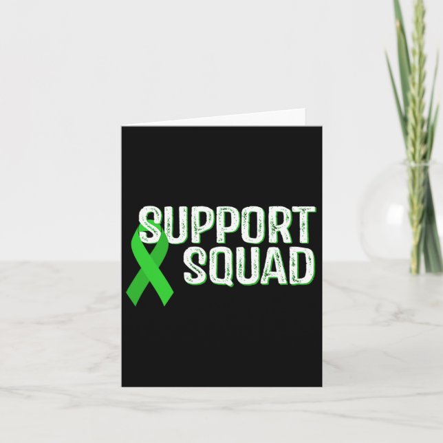 Kidney Disease Awareness Support Squad  Card (Front)