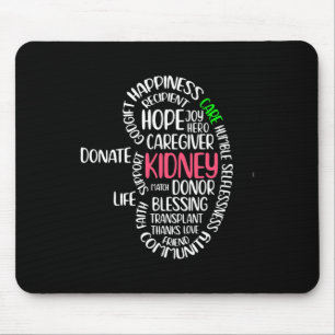 Kidney Disease Awareness Transplant Organ Donor Do Mouse Pad