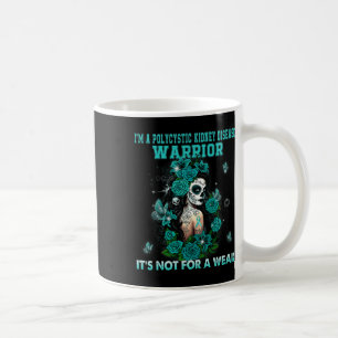 Kidney Disease Sugar Skull Butterfly Awareness Coffee Mug