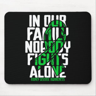 Kidney Disease Support Family Kidney Disease Aware Mouse Pad