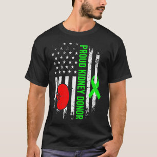 Kidney Donor Survivor Organ Donation Awareness Ame T-Shirt