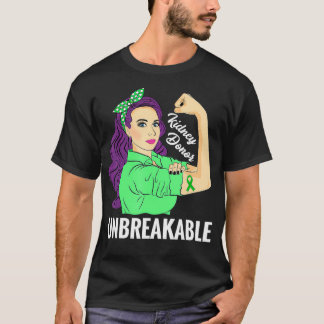 Kidney Donor Unbreakable Kidney Transplant Gift T-Shirt