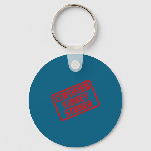 Kidney funny kidney stone meme  keychain (Front)