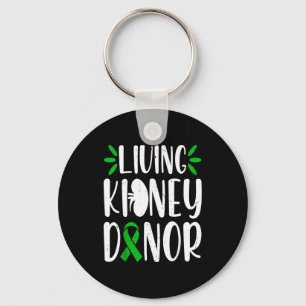 Kidney Organ Donation Awareness Living Design Keychain
