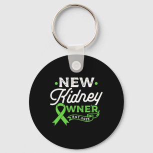 Kidney Owner Kidney Disease Awareness Survivor Pat Keychain