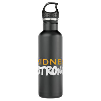 Kidney Post Transplant Gift Kidney Strong 710 Ml Water Bottle