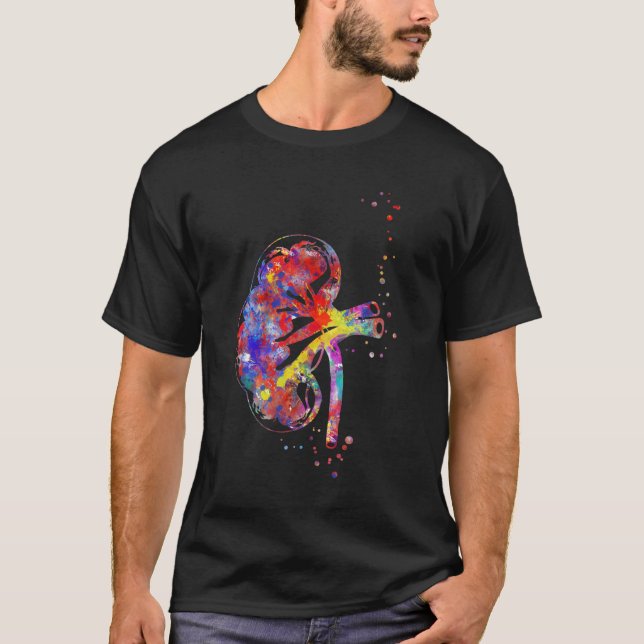 Kidney section, human anatomy, urology, kidney Cla T-Shirt (Front)