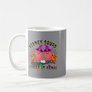 Kidney Squad It Renal Nurse Halloween Coffee Mug