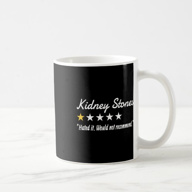 Kidney Stones 1-star Review  Coffee Mug (Right)
