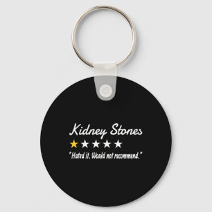 Kidney Stones 1-star Review Keychain