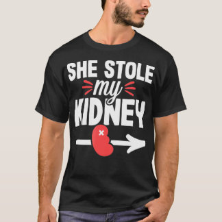 Kidney Transplant Donor Funny Matching Organ Recov T-Shirt