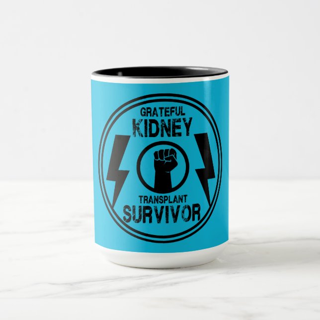 Kidney Transplant Survivor Mug (Center)