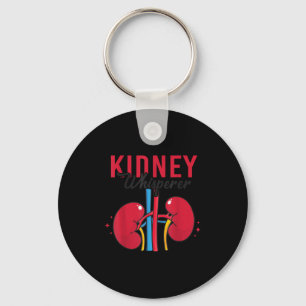 Kidney Whisperer Funny Dialysis Technician Nephrol Keychain