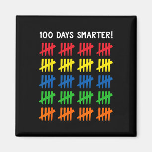 Kids 100 Days of School  100 Tally Marks  Magnet