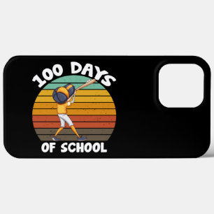 Kids 100 Days Of School Boys 100th Day Baseball iPhone 13 Pro Max Case