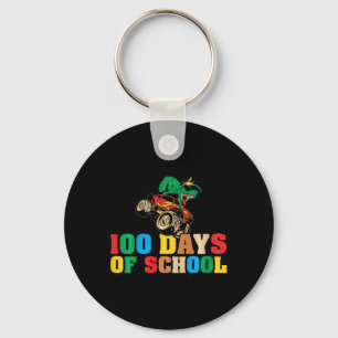 Kids 100th Day Of School Boys Toddler 100 Days Of  Keychain