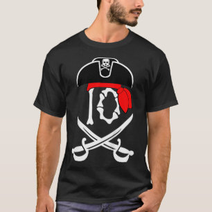Kids 10 Year Old 10th Pirate Birthday Party Theme T-Shirt